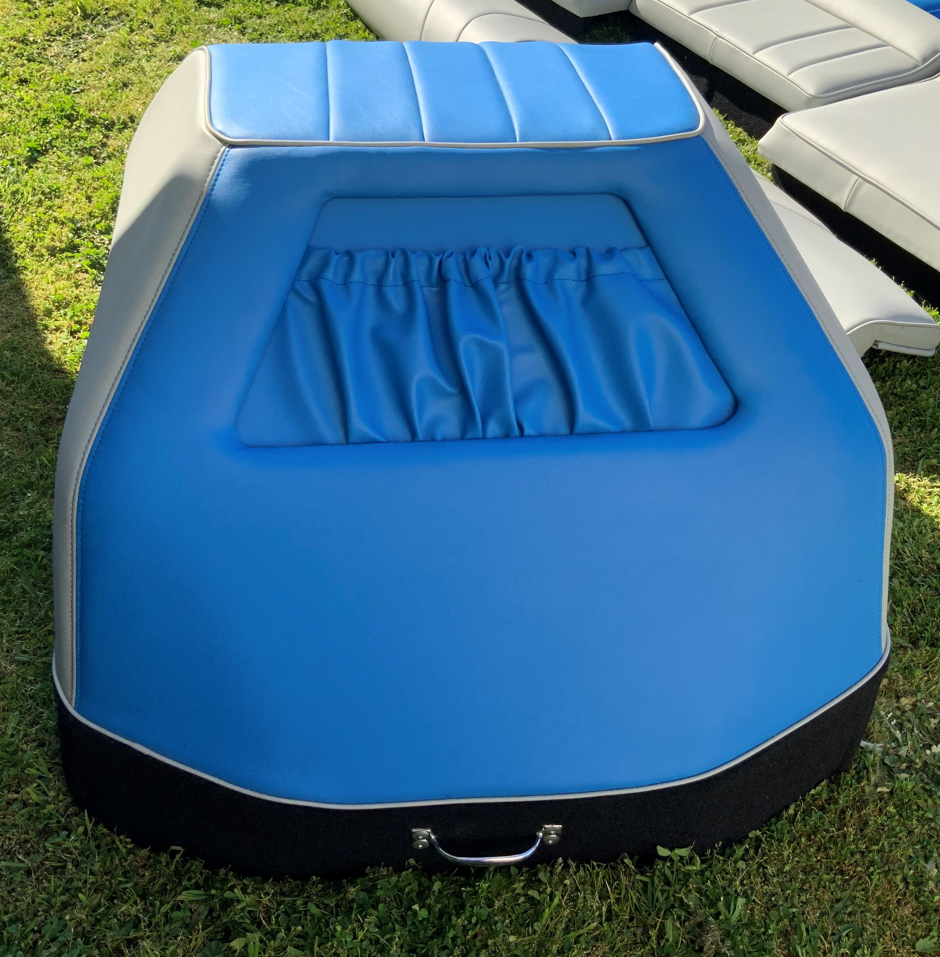New Marine Upholstery Cover — Simmons Glass & Trim In Bathurst, NSW