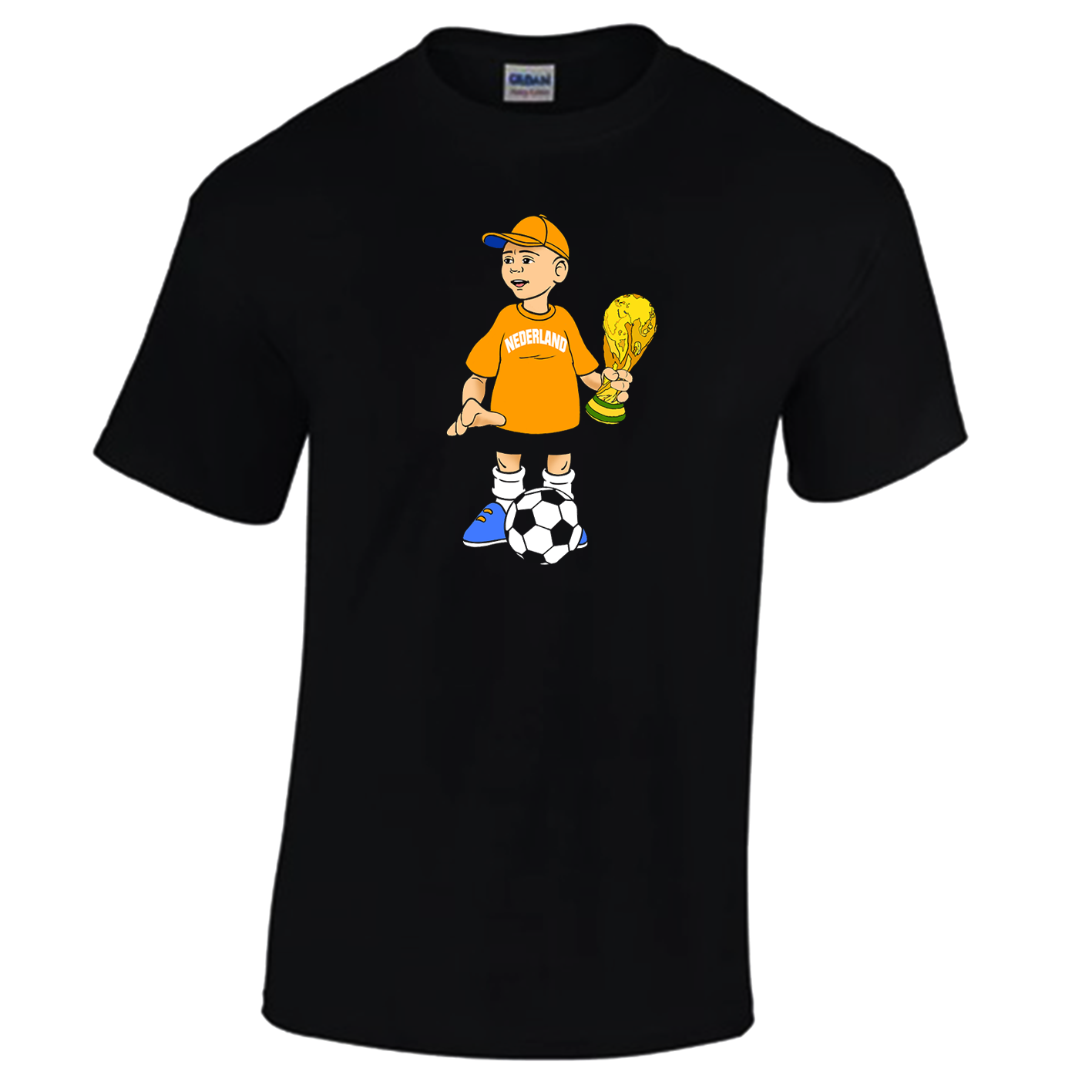 Bennie Wijs in oranje