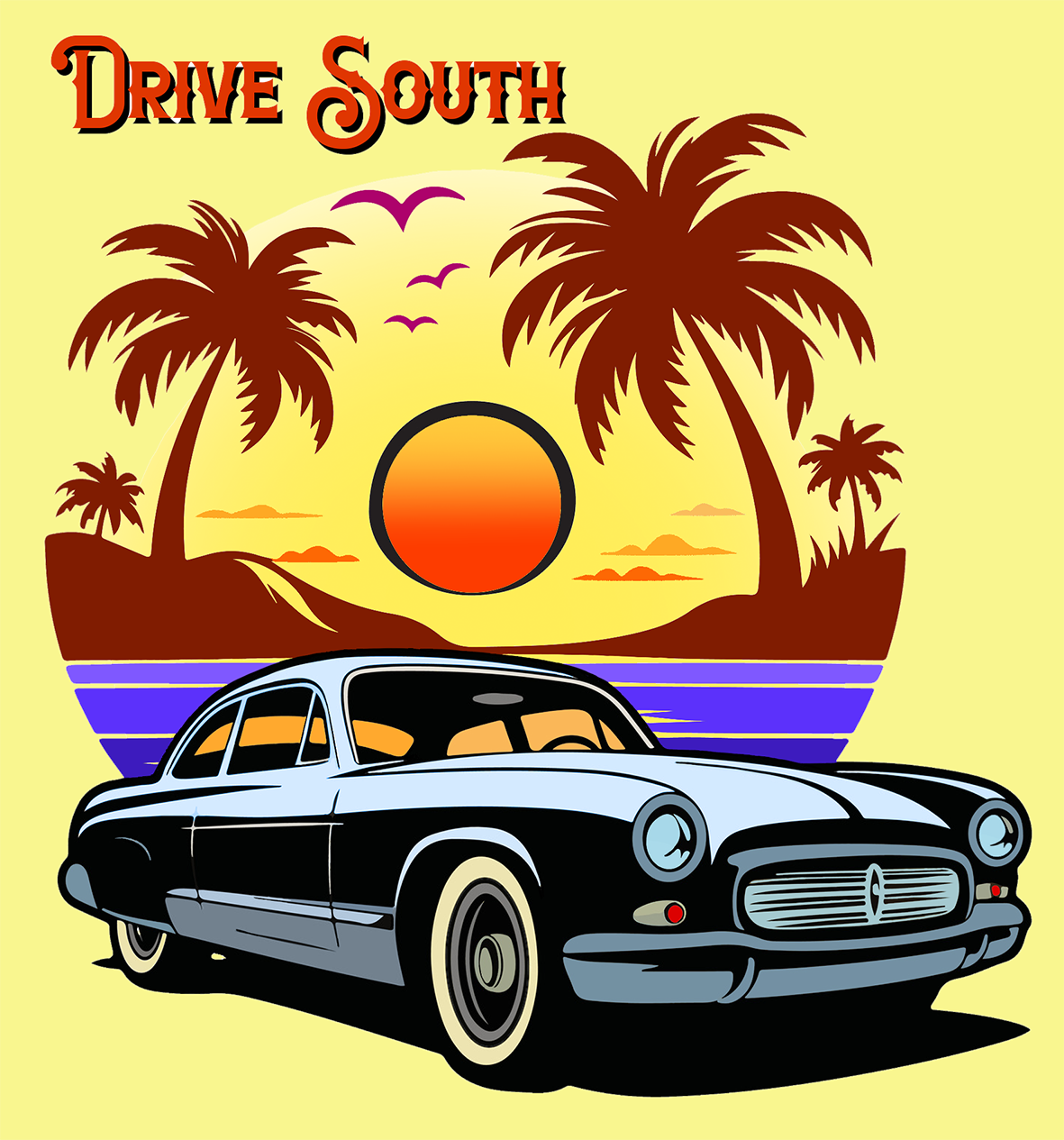 Drive south - Tee-licious
