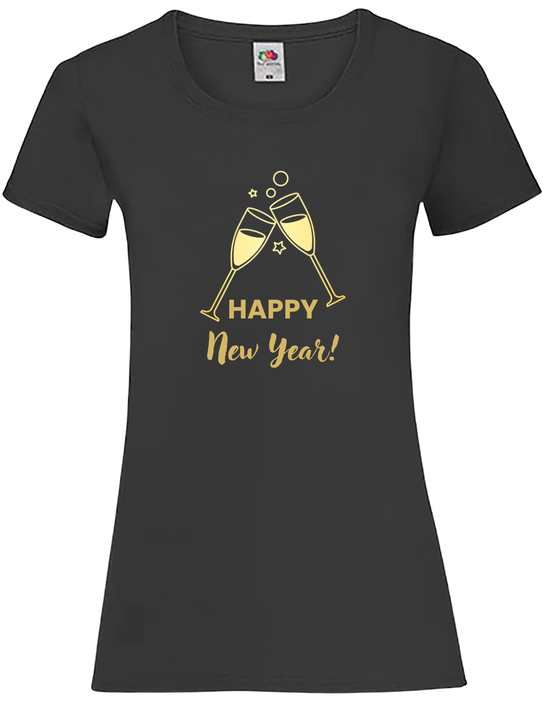 Happy New Year T-shirt  dames