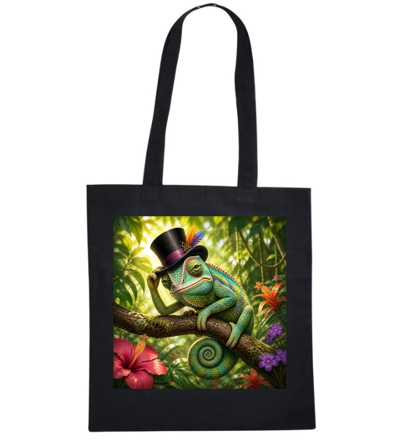 Canvas Tote Bag Kameleon