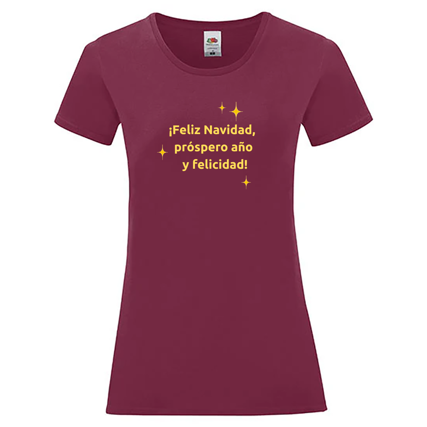 Feliz Navidad Feestdagen T-shirt dames