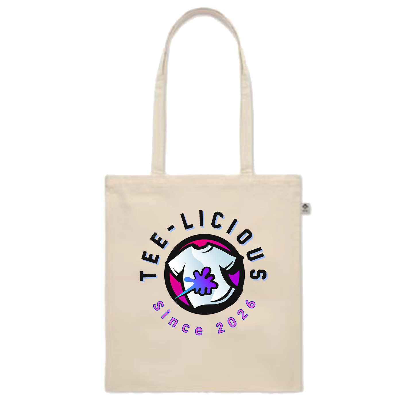 Tote bag Tee-licious