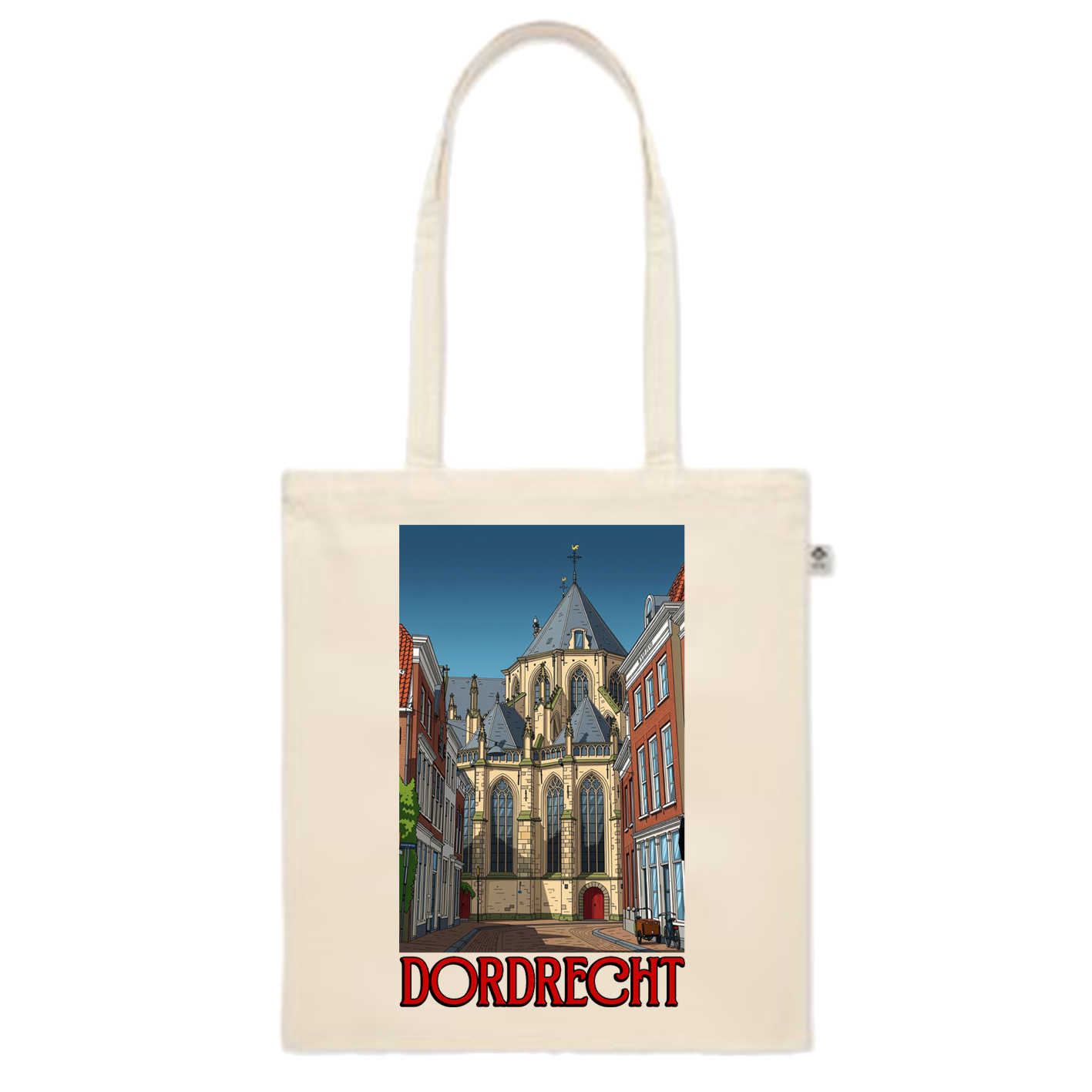 Duurzame Katoenen Tas Grote Kerk Dordrecht