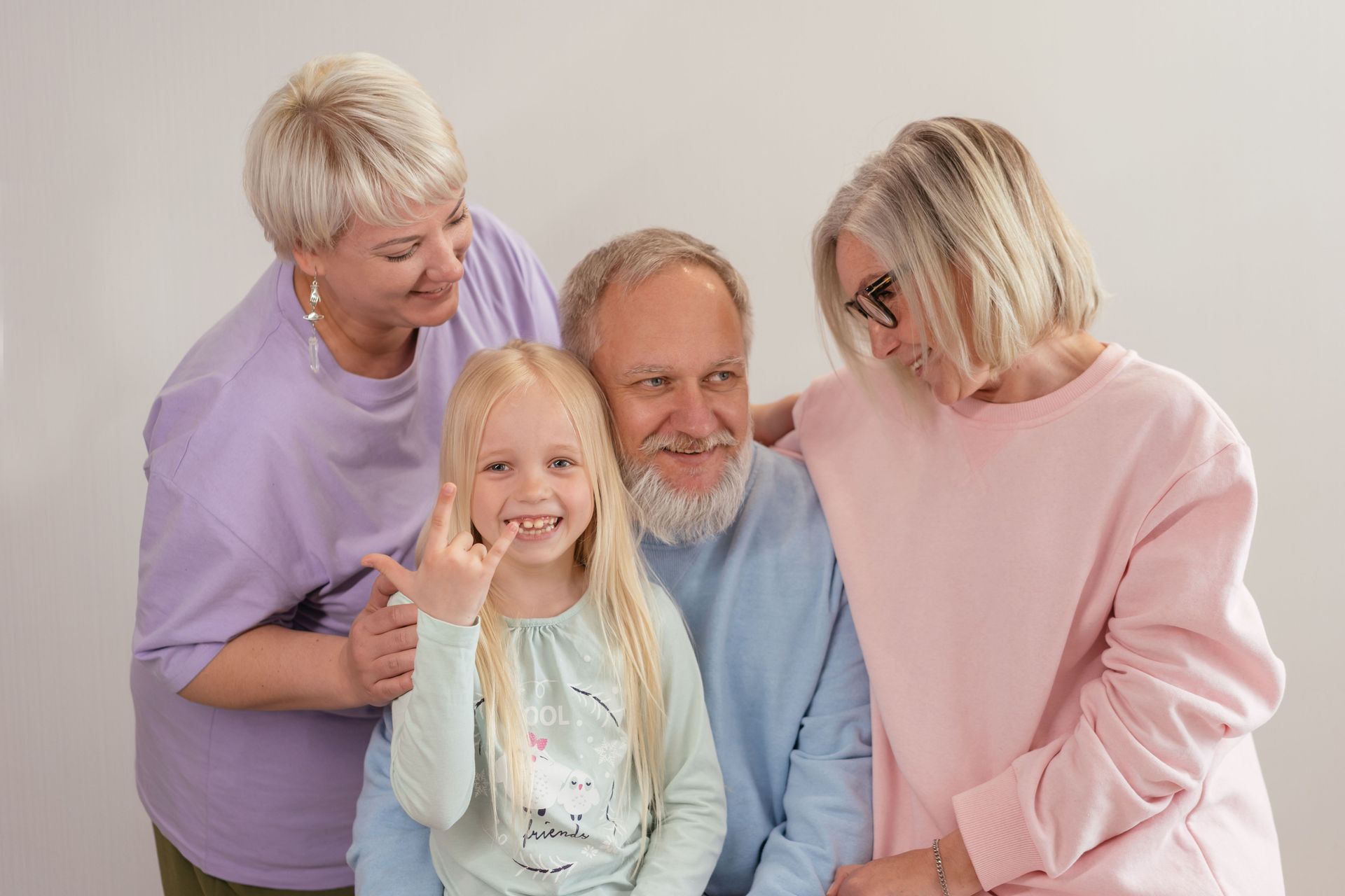 Multigenerational Arizona family at home representing burial and final expense planning for loved ones