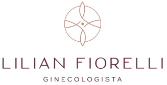 Um logotipo para um ginecologista com uma flor no meio.