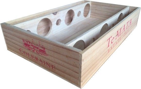 A wooden box with the word temptation on it