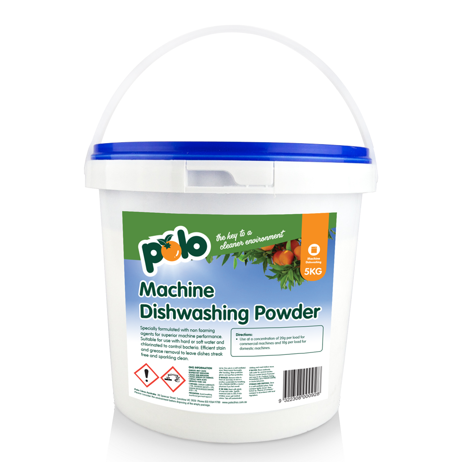 NEW Polo Citrus Tub Machine Dishwashing Powder