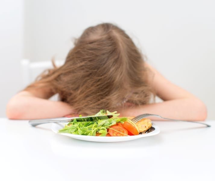 Quando a criança não quer comer