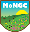 Home MoNGC logo: a field of wildflowers, fence, grazing animals, and a rising sun.