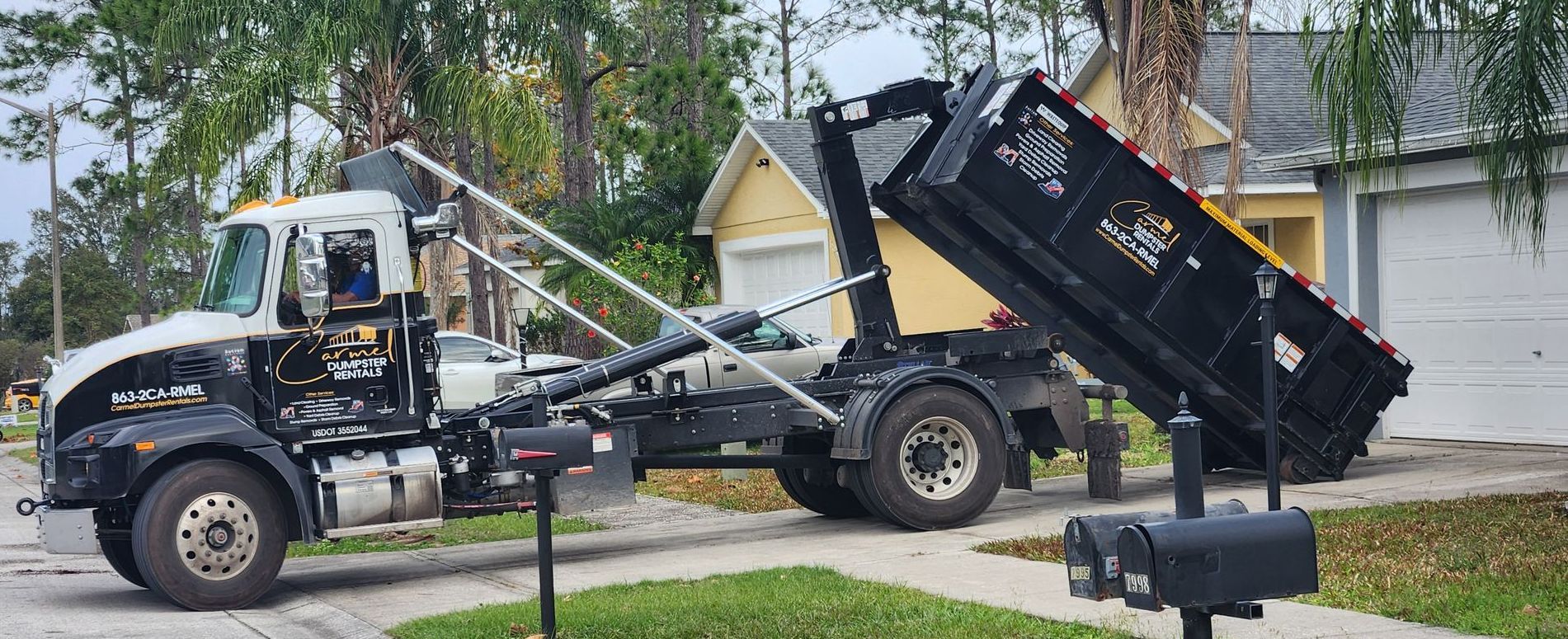 small dumpster rental 10 yard dumpster in Lakeland, Polk County, Plant City and Zephyrhills