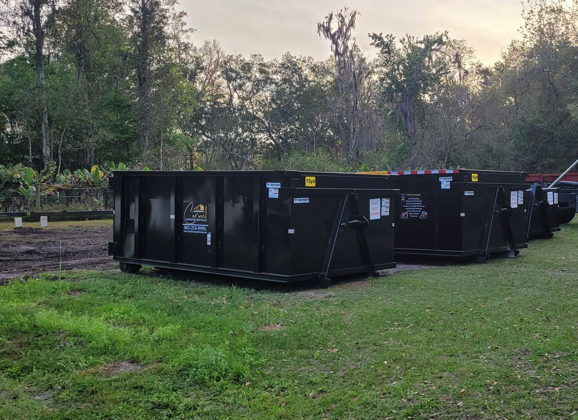 20 yard dumpster rentals in lakeland, auburndale, and polk county