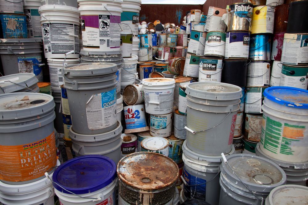 Paint Disposal dispose of paint cans in Lakeland