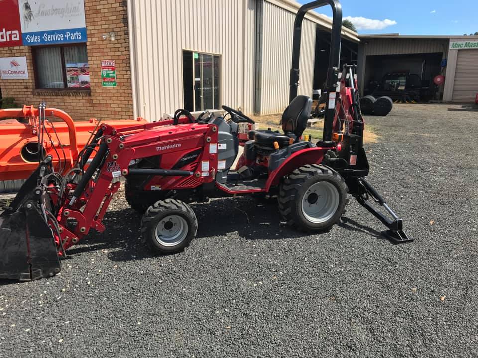 Mahindra Tractor At Service Centre — Tractor Parts in North Lismore, NSW