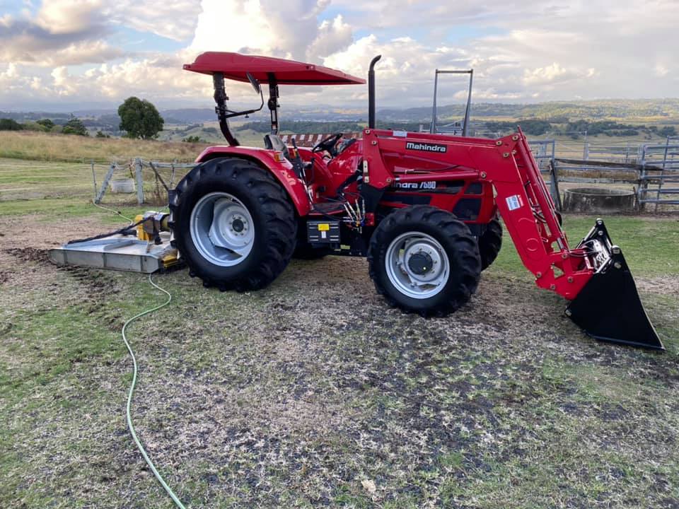 Tractor On Lismore Farm — Tractor Repairs in North Lismore, NSW
