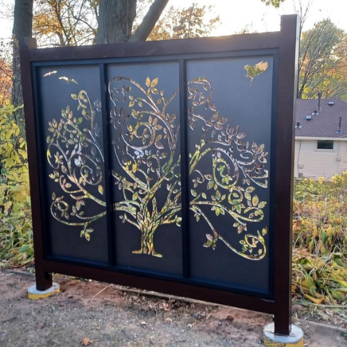 custom steel panels by - 83MetalCraft LLC