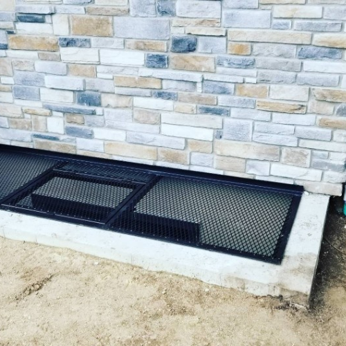 window well covers by - 83MetalCraft LLC