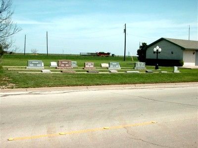 Monument options at Tankersley Funeral Home in Stamford, TX