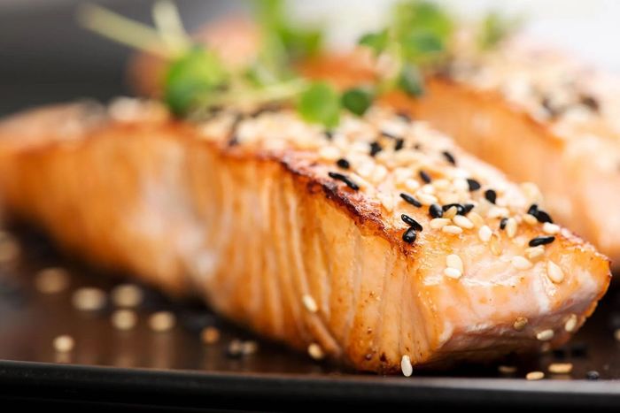 Sesame Seared Salmon — Sugar Hill, GA — The Diner at Sugar Hill Sesame Seared Salmon — Sugar Hill, GA — The Diner at Sugar Hill