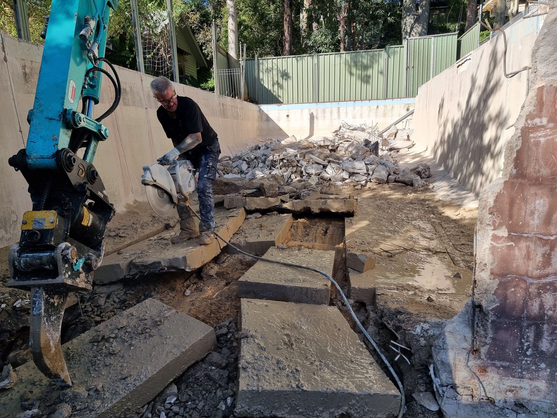 residential concrete removal services norfolk demolition