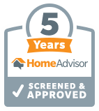 HomeAdvisor 5 Years Screened & Approved