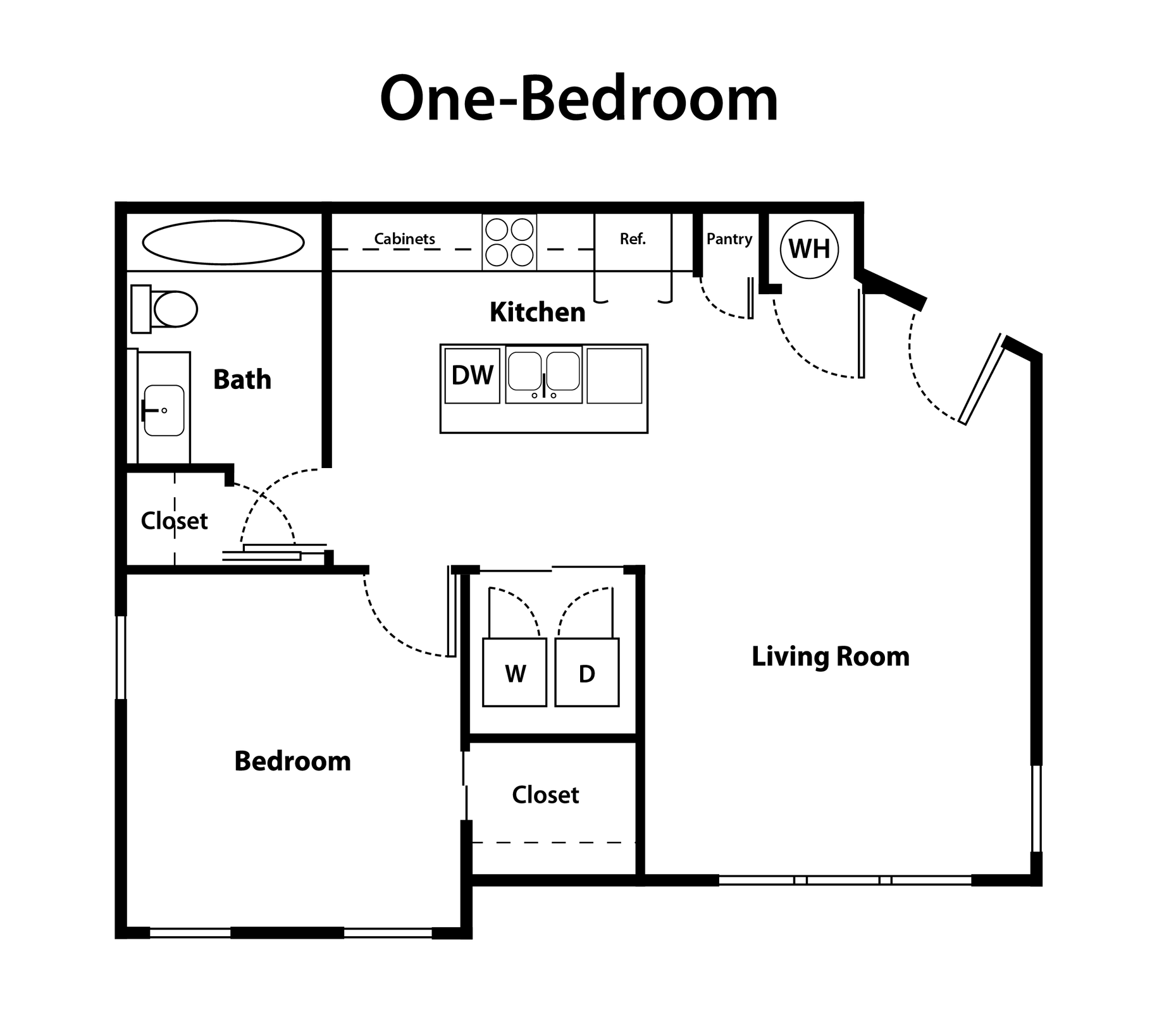 1 Bed | 1 Bath