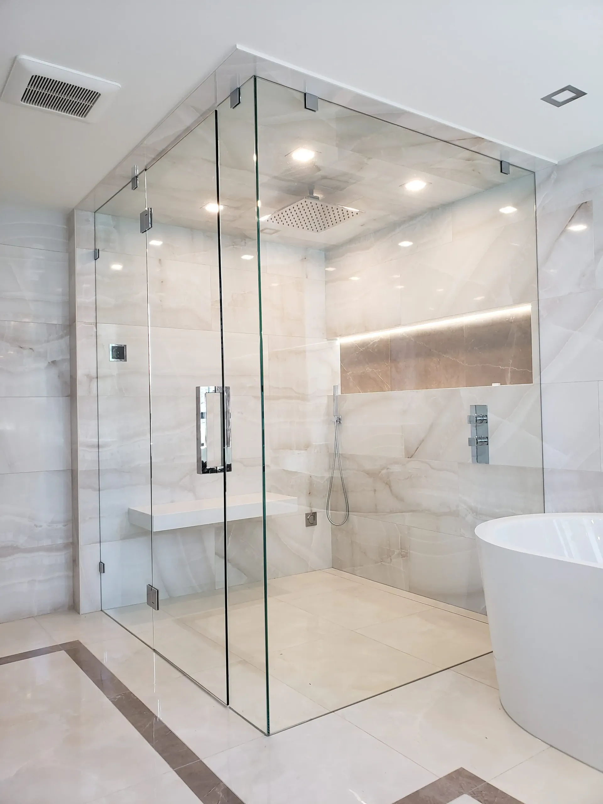 Design Frameless Shower Enclosure
