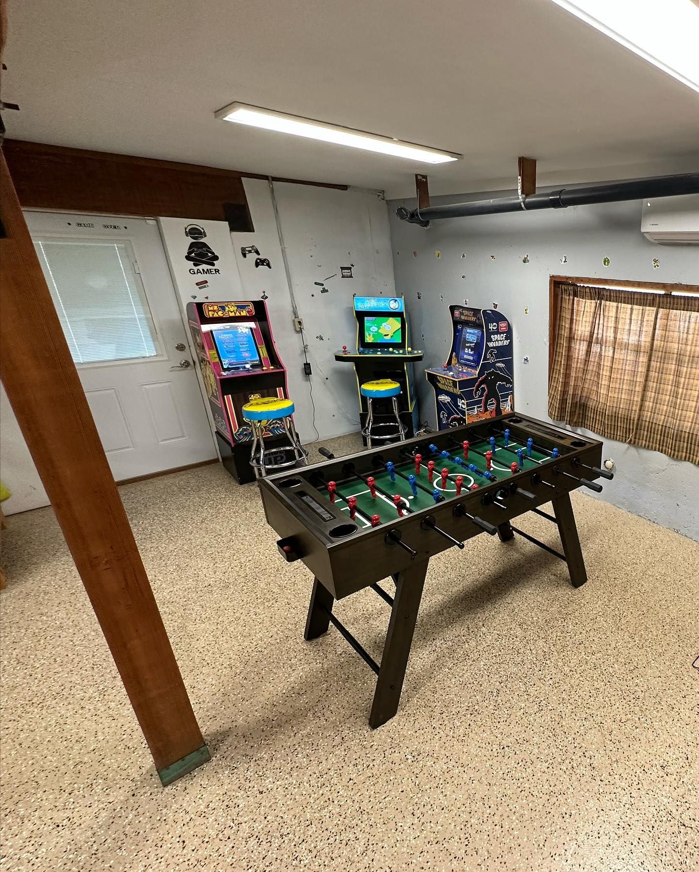 Italian Bar Cabin foosball table.