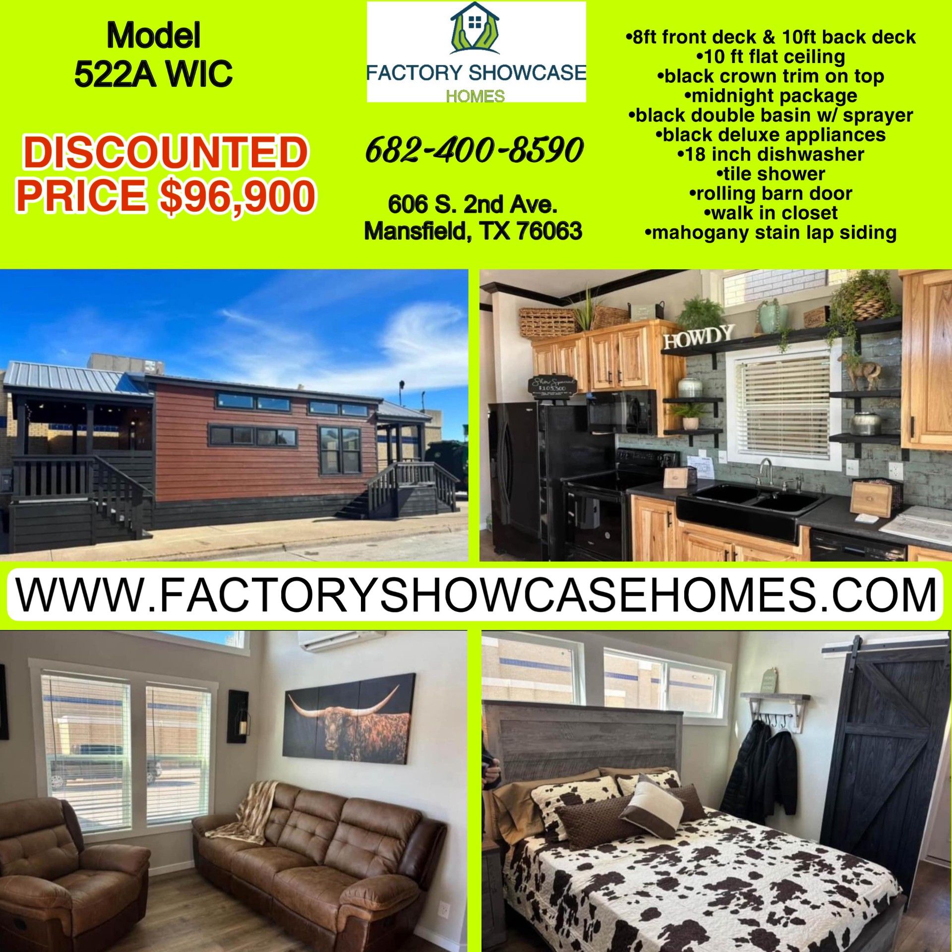 Tiny Homes Dealers Serving Fort Worth, TX