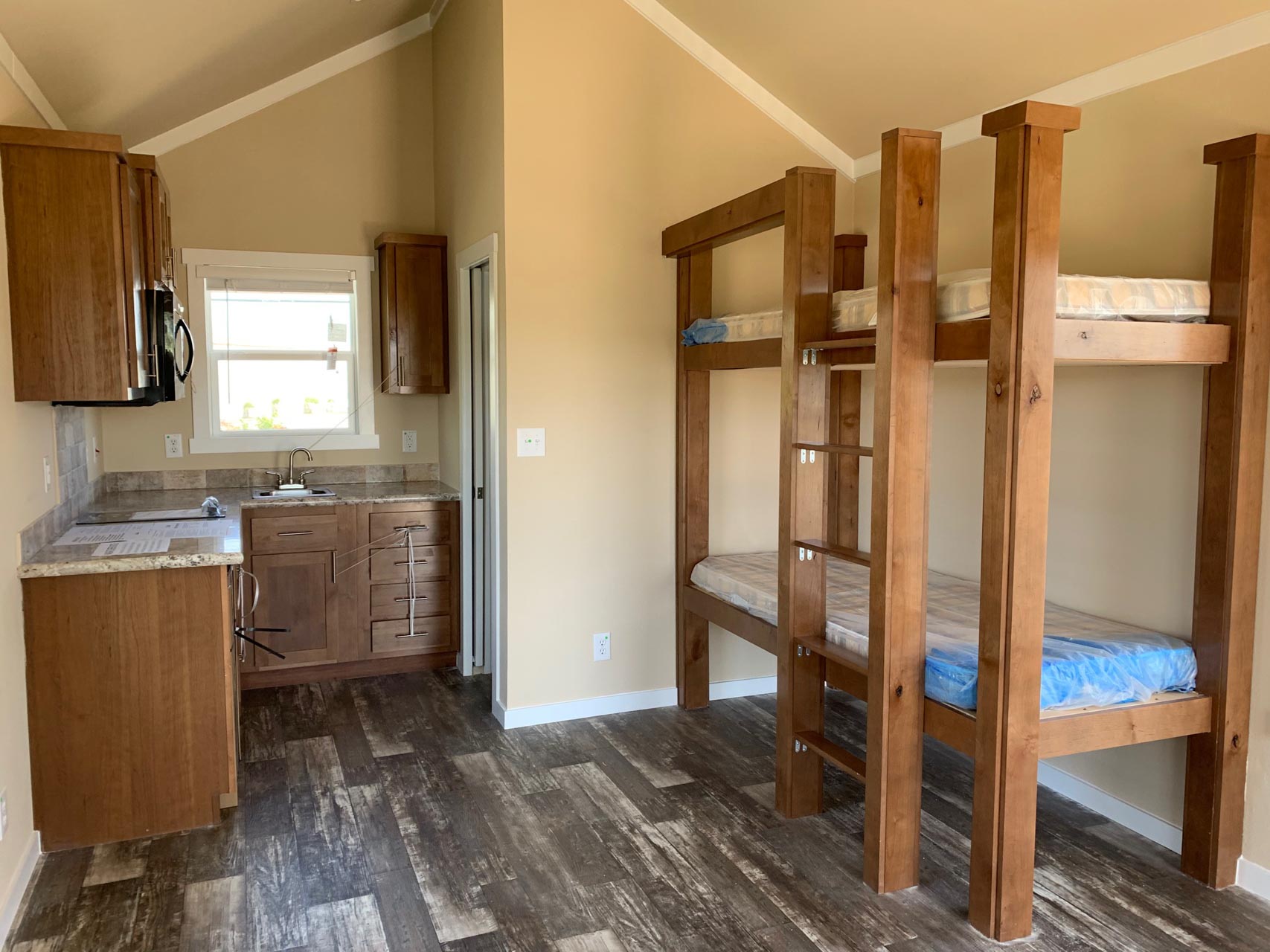APH 590 Bedroom and Kitchen — Mansfield, TX — Factory Showcase Homes LLC