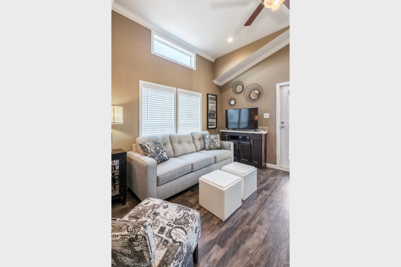 APH 630 Living Room — Mansfield, TX — Factory Showcase Homes LLC