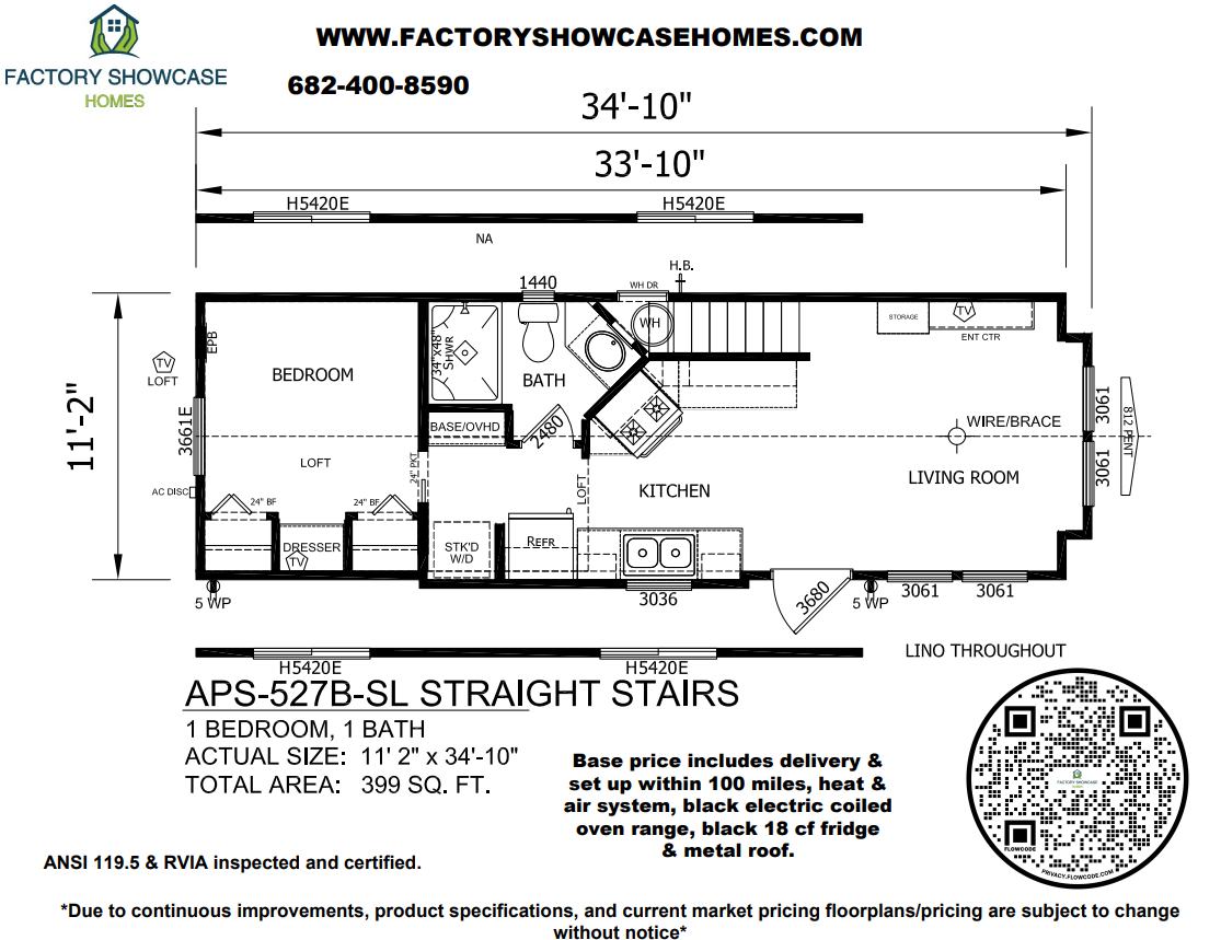 527B SL Floor Plan — Mansfield, TX — Factory Showcase Homes LLC