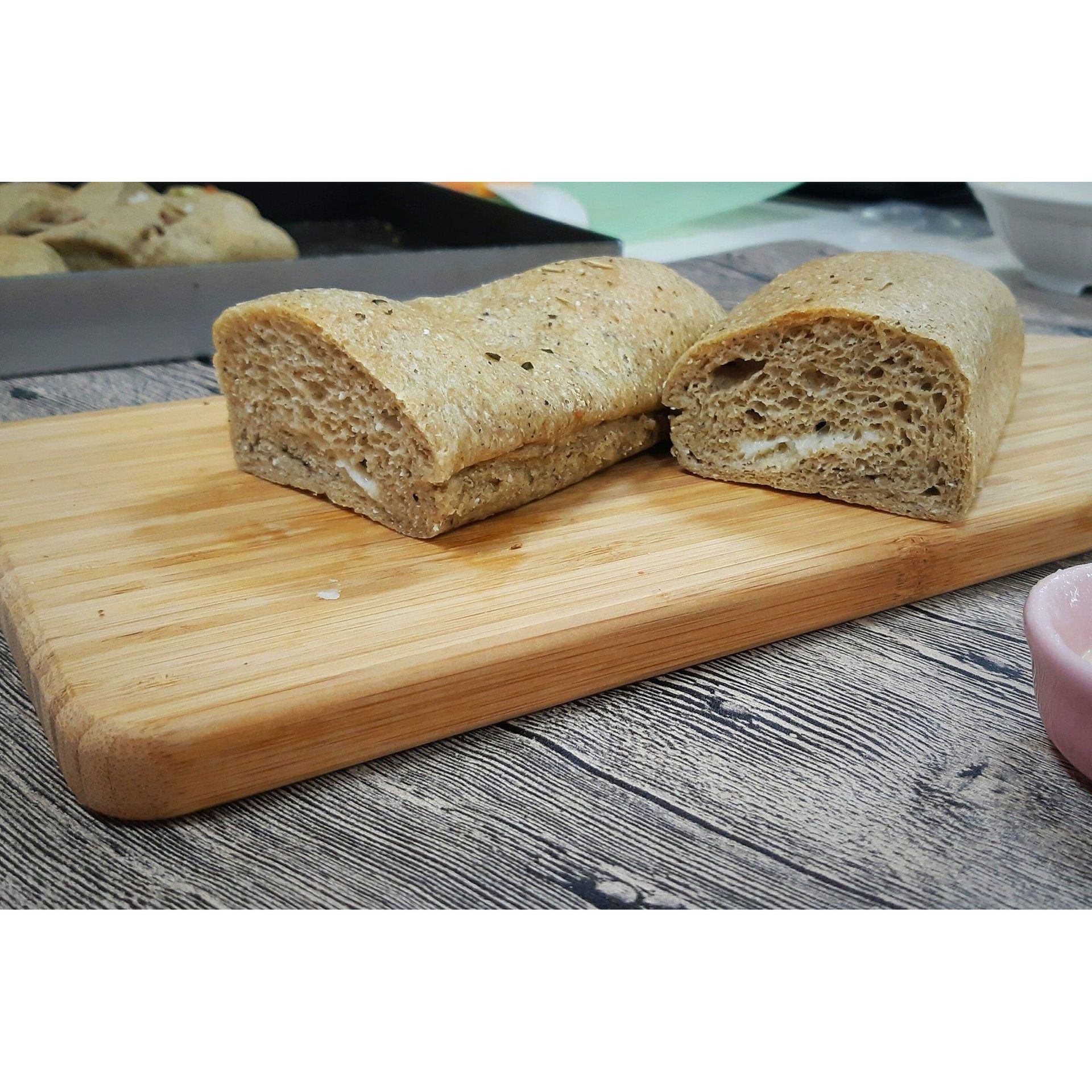 【樸園嚴選】非麵粉麵包(乳酪口味)