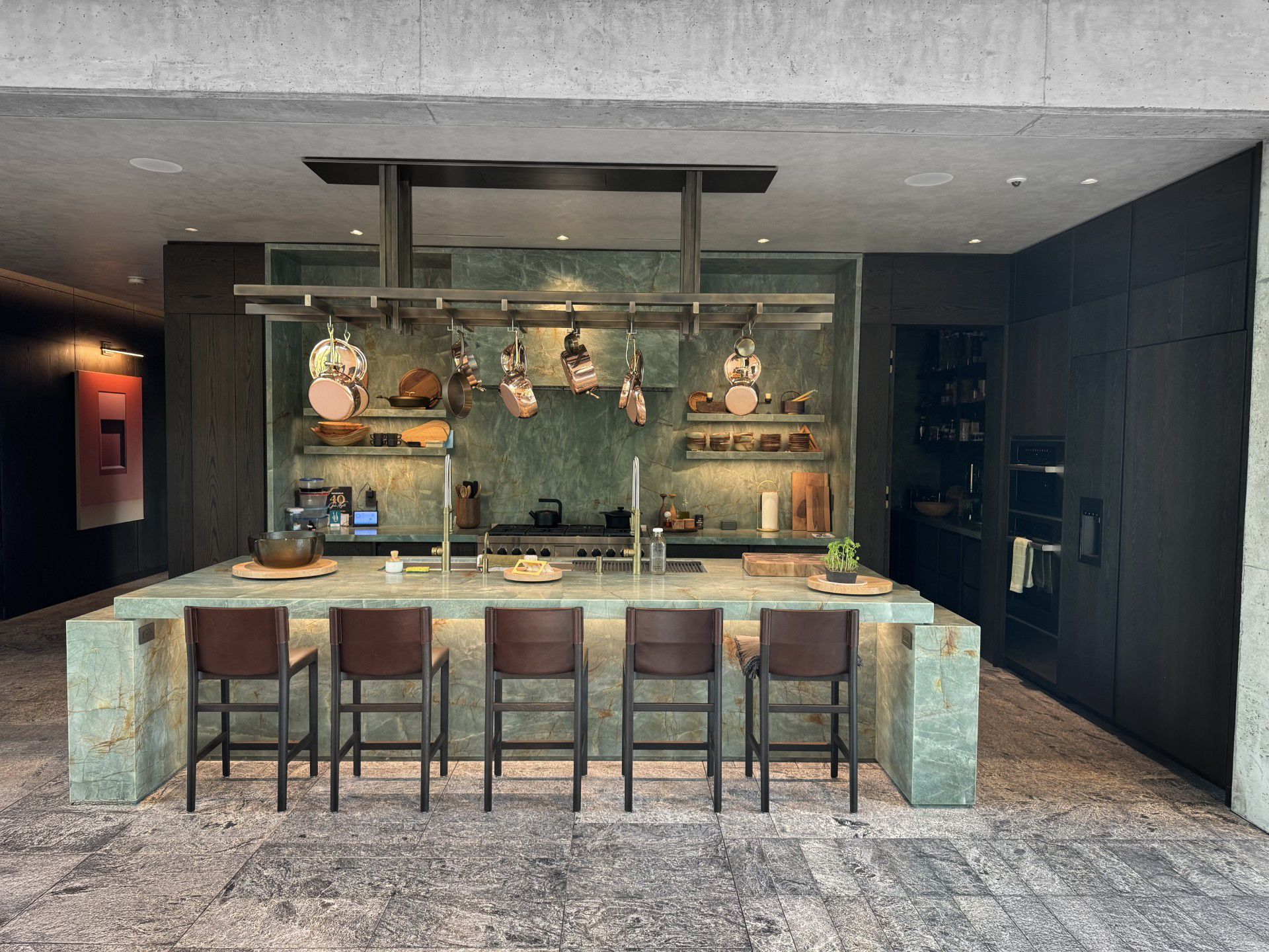Architectural trim and feature wall installation