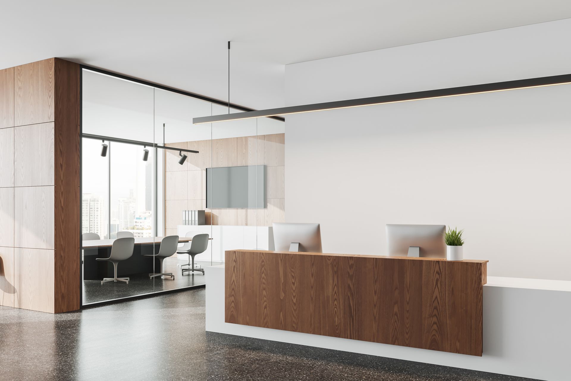 Office millwork installation Canada