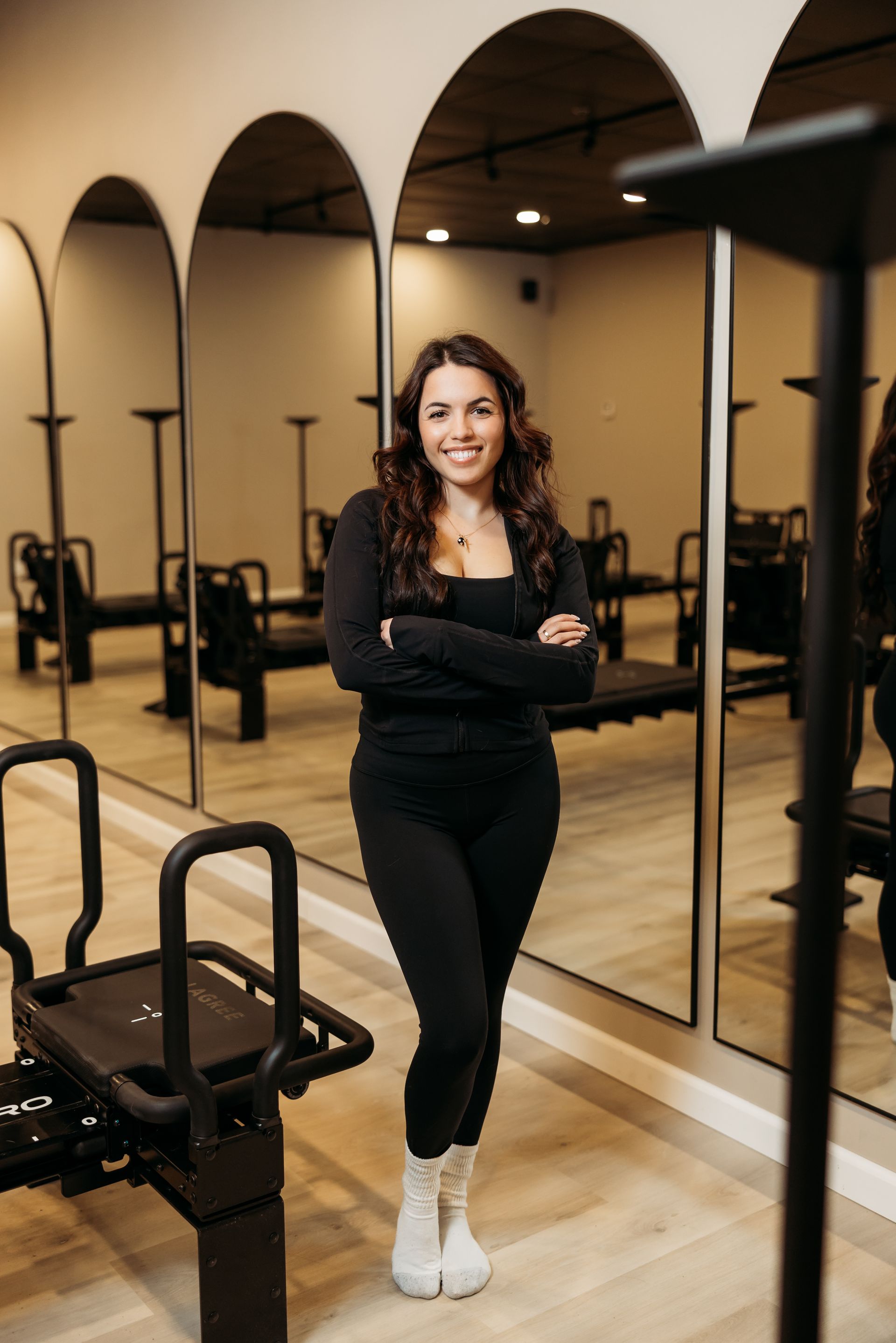 Lagree instructor at Micro Moves lagree fitness studio