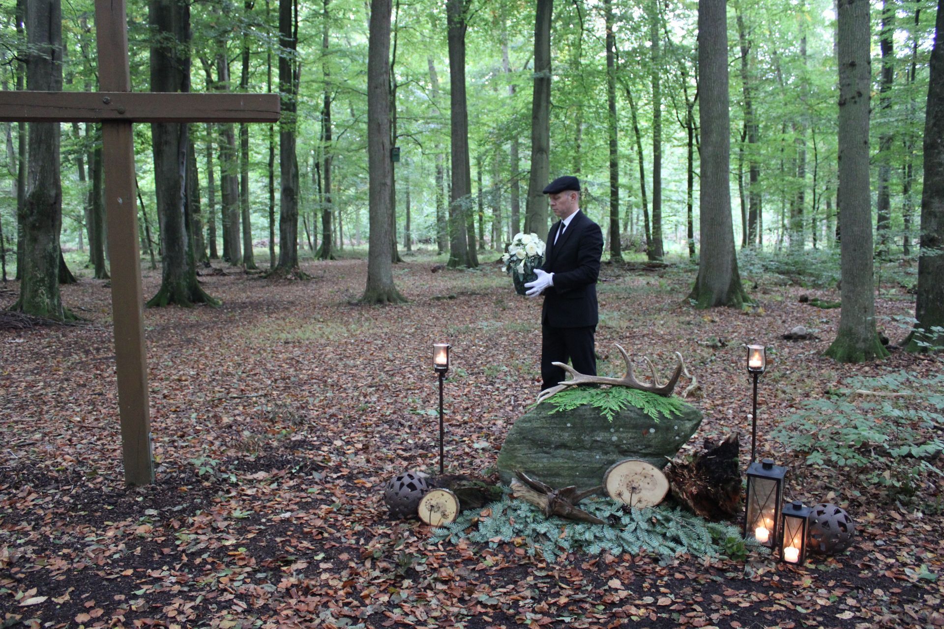 Holzscheibe Baum