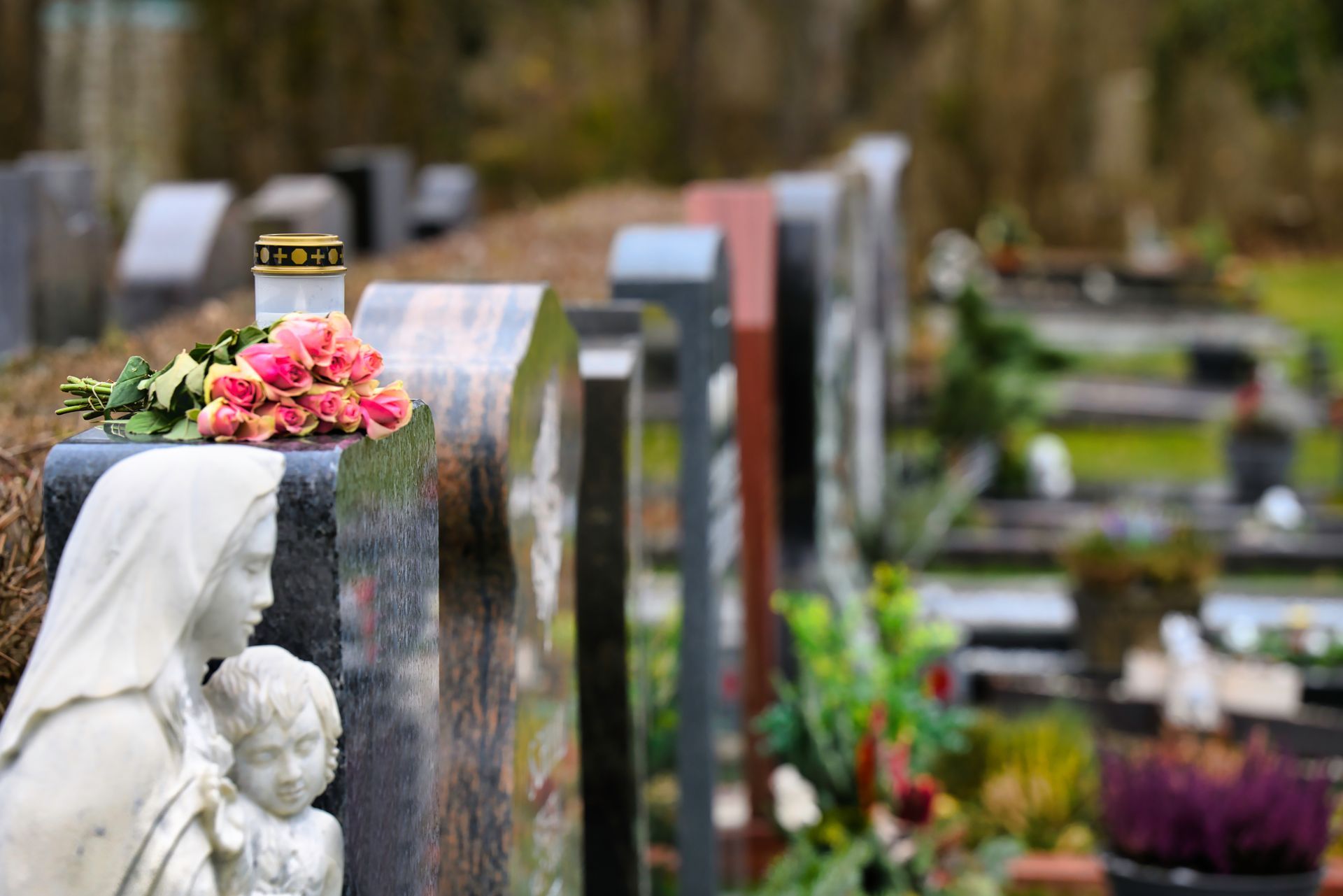 Friedhof Grabstein