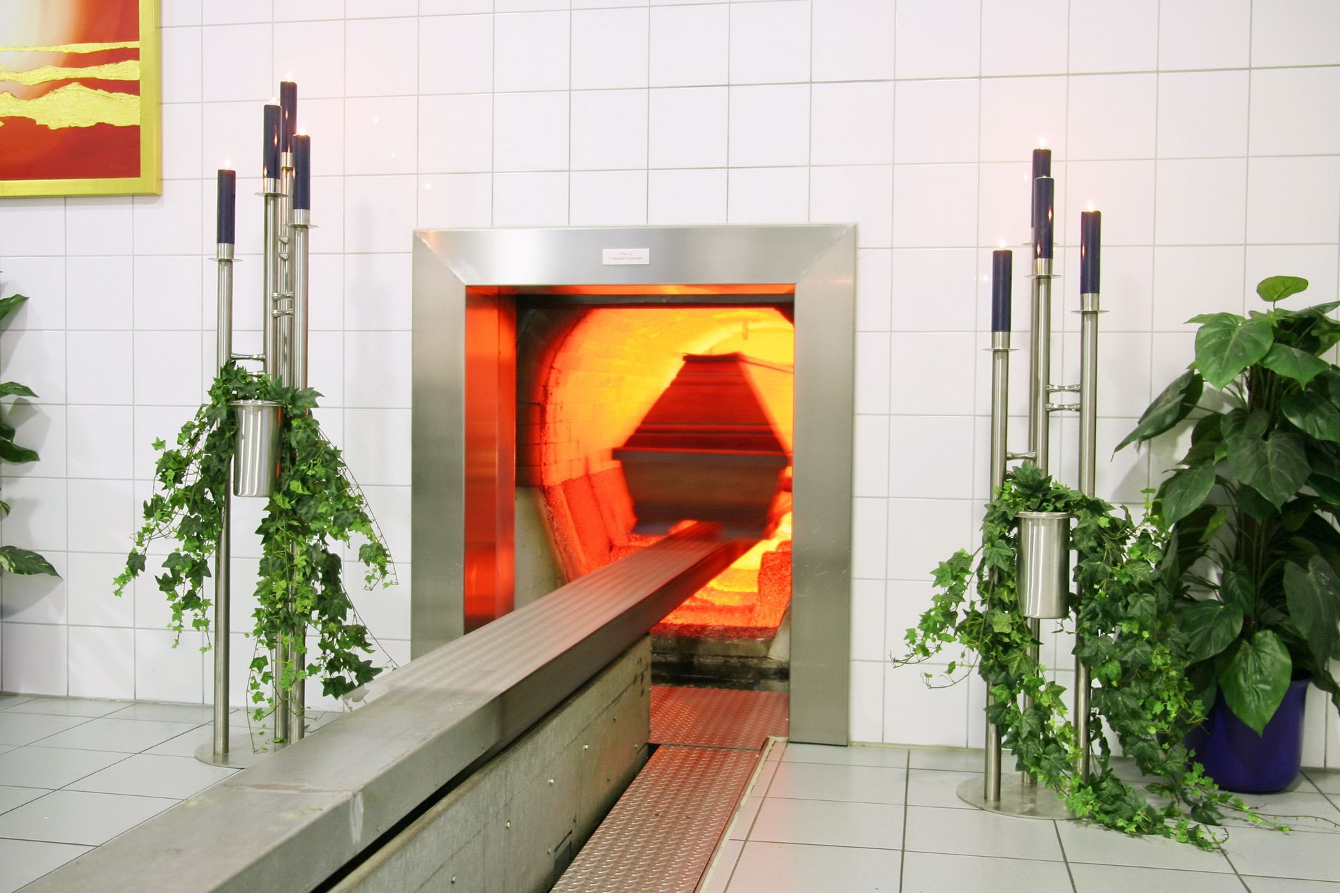 Krematorium Einäscherung