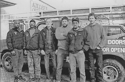 Garage door sales, service and repairs.