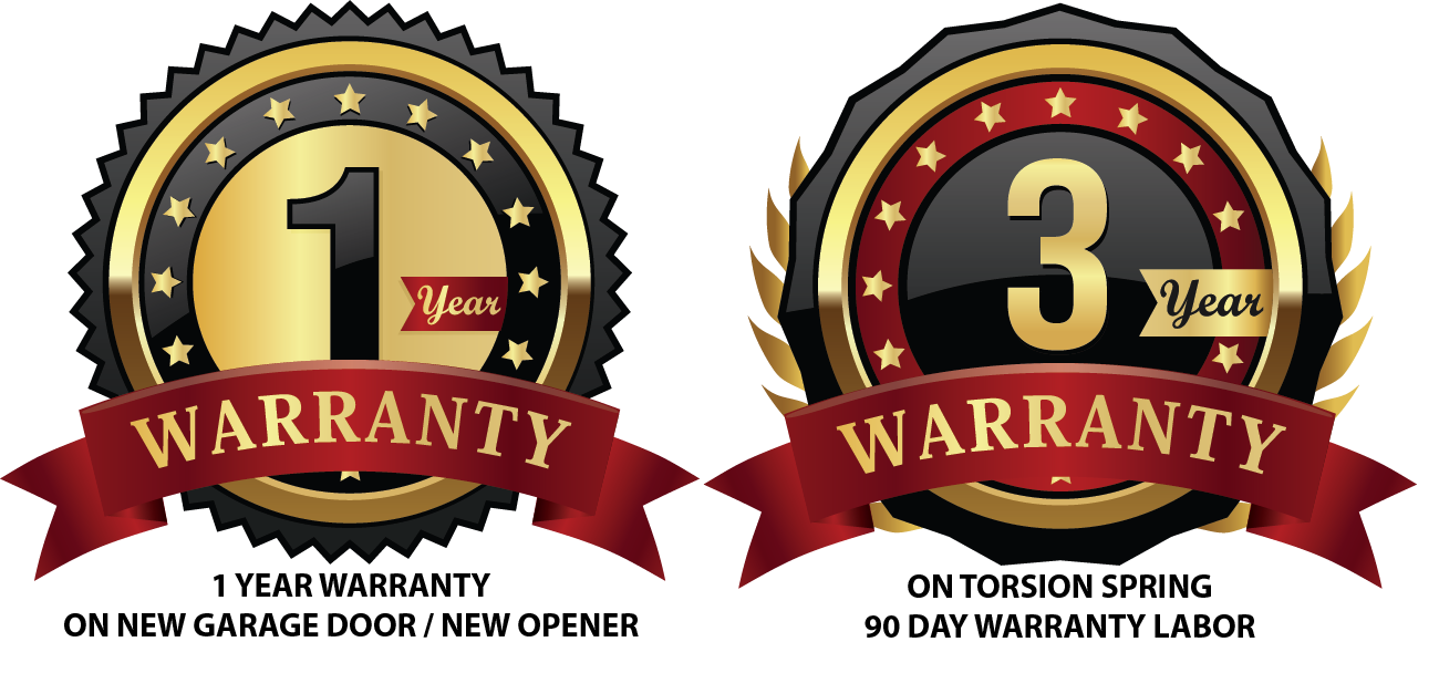 garage door and repair warranties