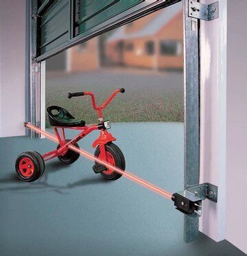 A bike under the garage door — Killeen, TX — Killeen Overhead Doors