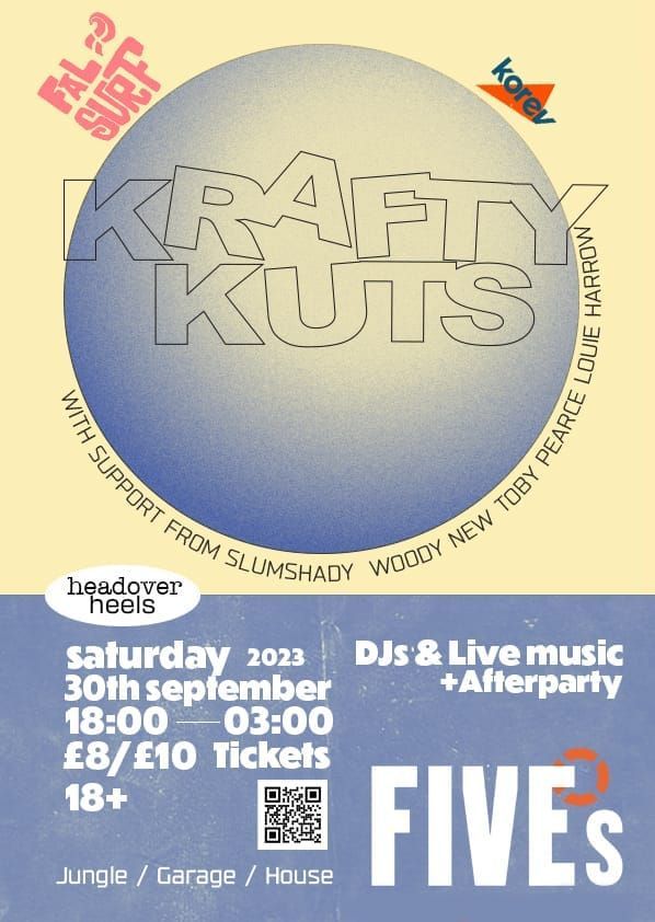 A poster for a concert called fives on september 30th