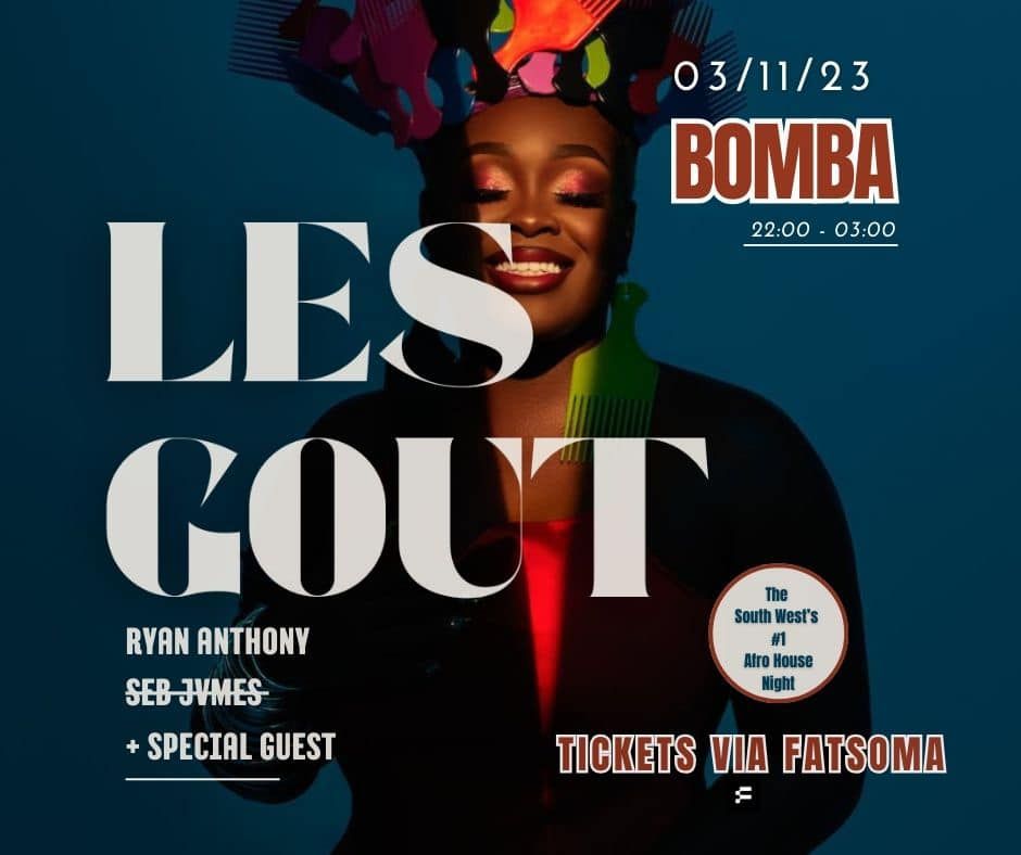 A poster for les gout featuring ryan anthony and seb james