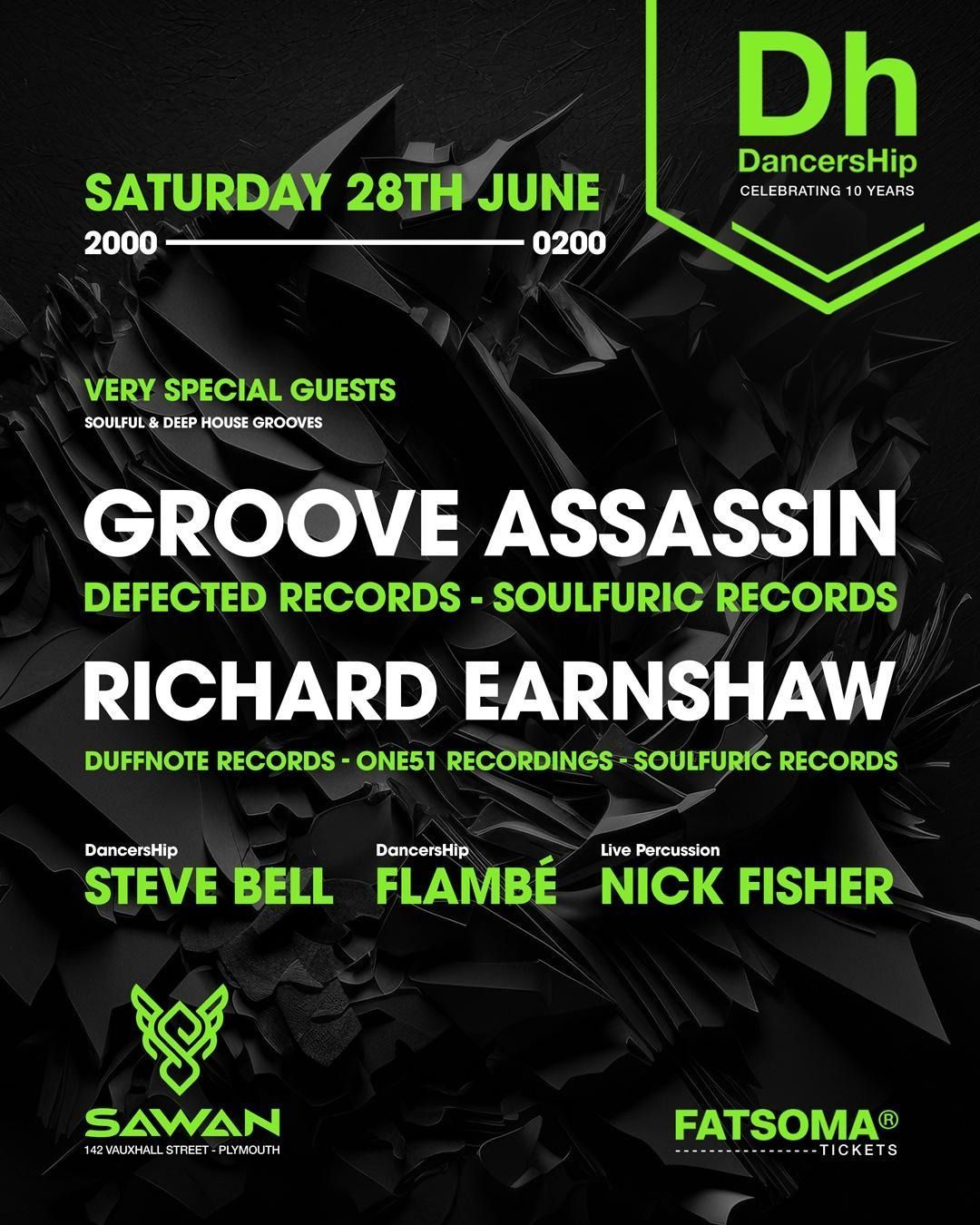 A poster for sonar featuring a bald man
