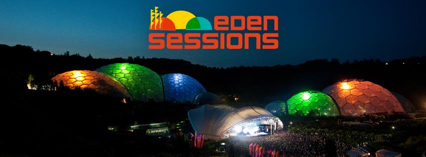 A large crowd is gathered at eden sessions