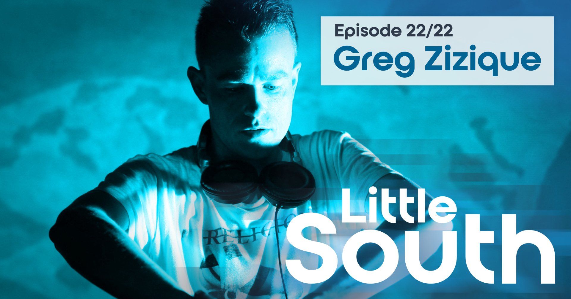 A poster for greg zizique 's little south episode 22/22