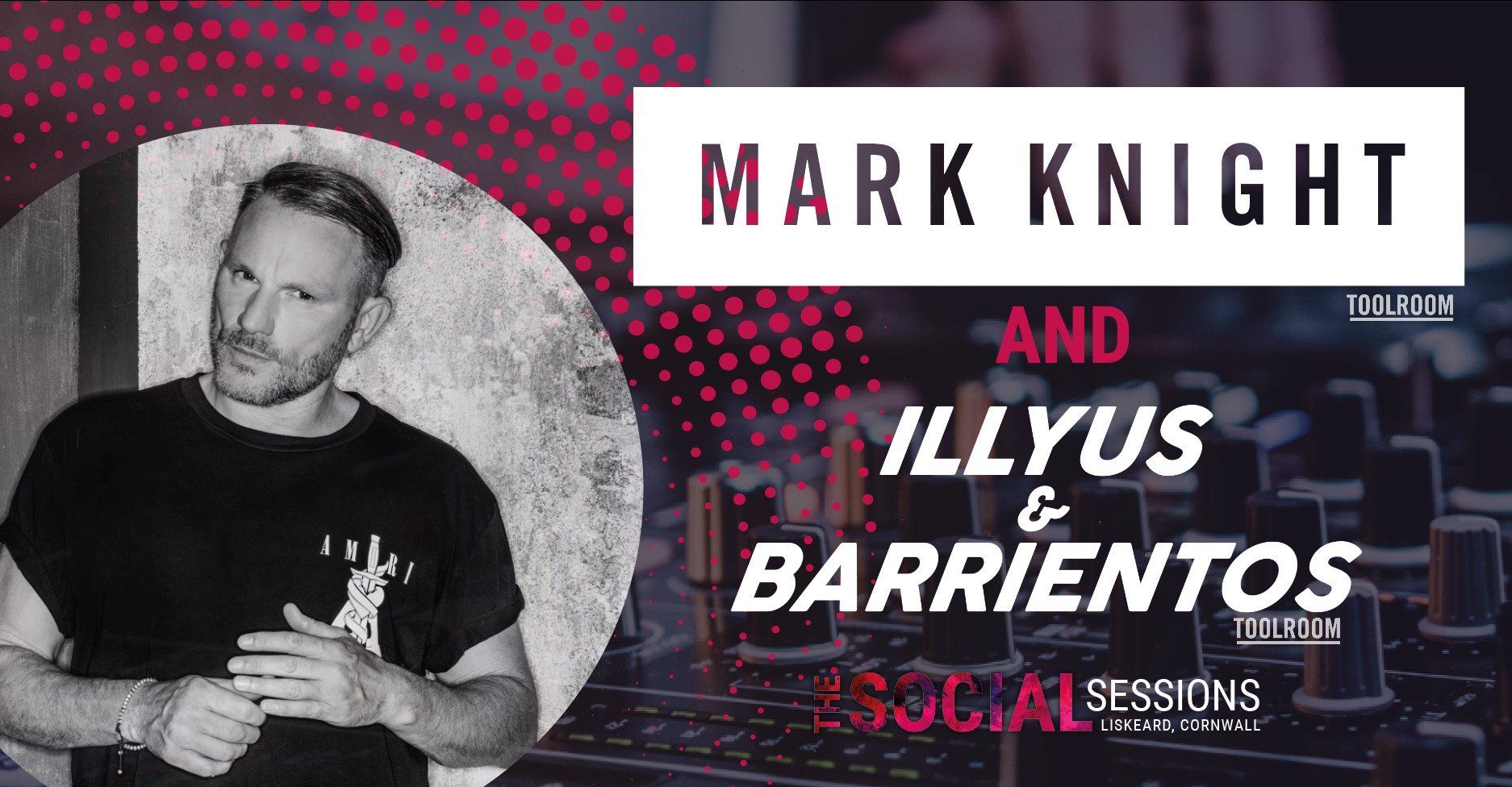 A poster for mark knight and illyus & barrientos