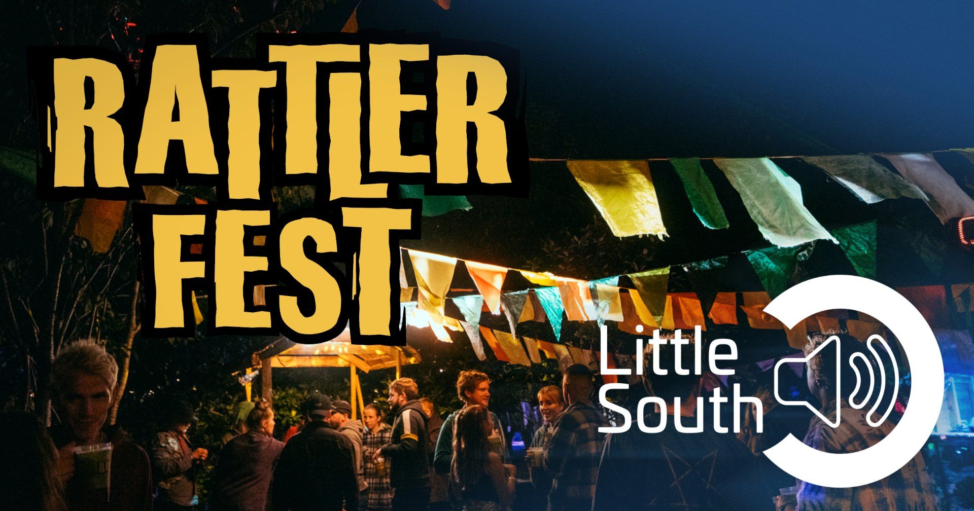 A poster for ratter fest in little south