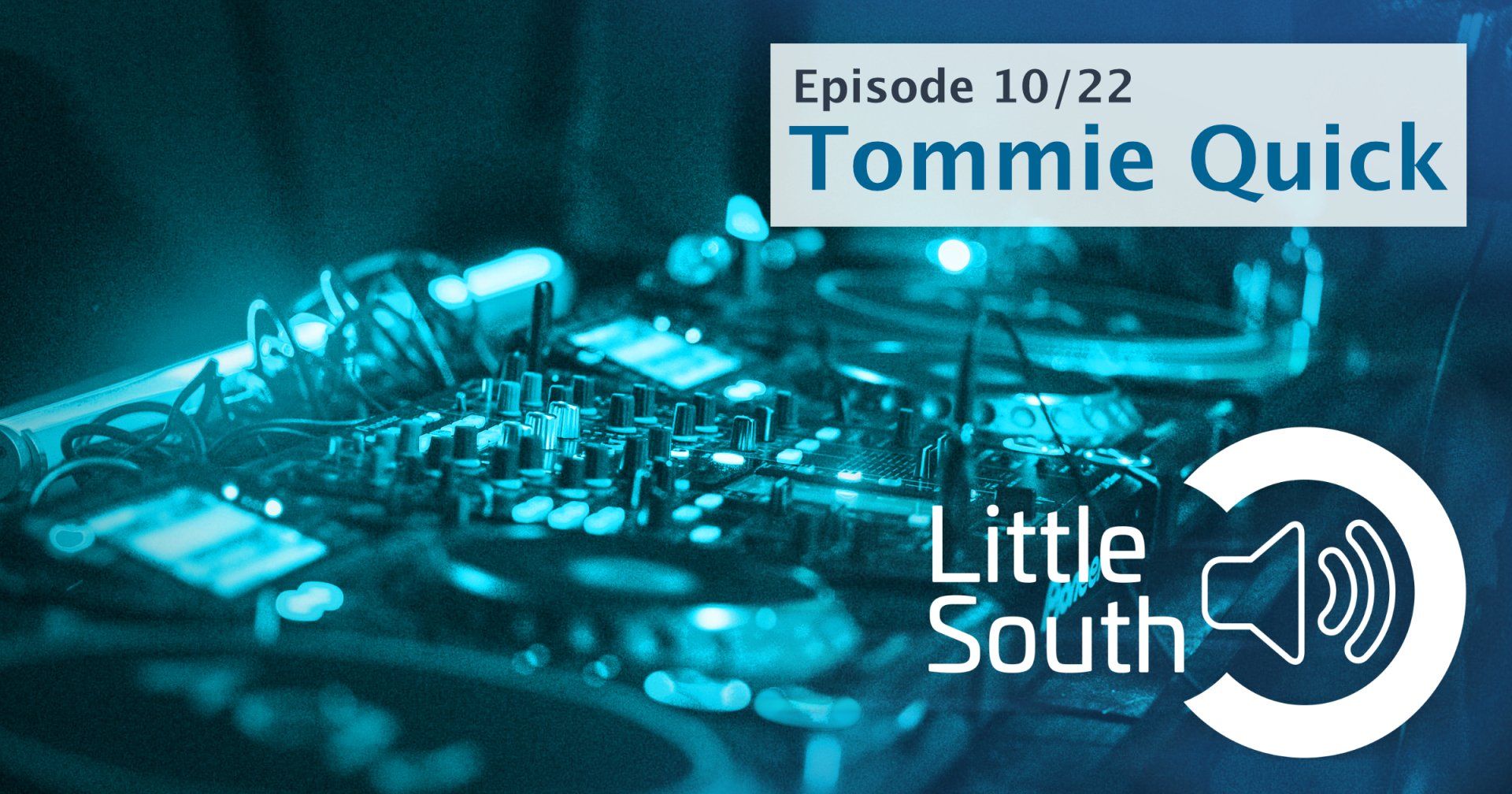 A little south logo with tommie quick on it